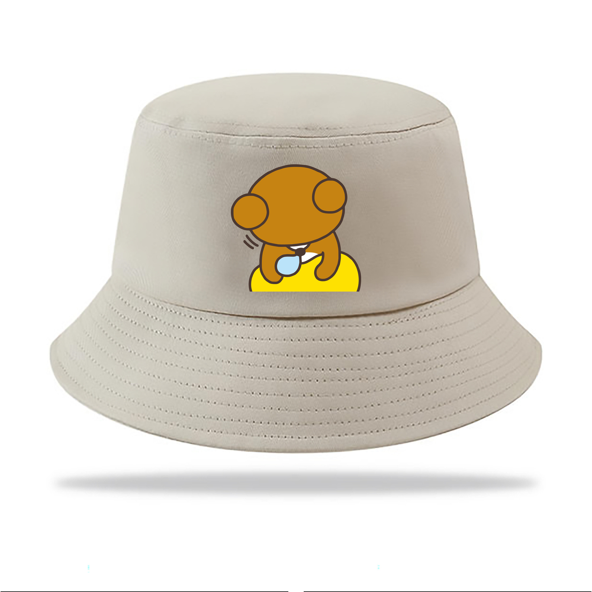 （画像用） リラックマ リラックマ キイロイトリ Rilakkuma Korilakkuma Kiiroitori アウトドア日除けバケットハット